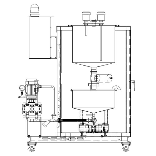 SS-1D Single Screw Loss-in-weight Feeder