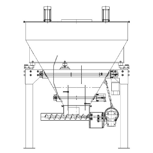 SS-1D Single Screw Loss-in-weight Feeder