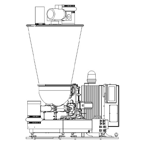 SS-1D Single Screw Loss-in-weight Feeder